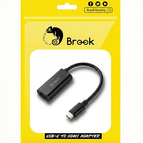Amazon.co.jp: Brook USB-C to HDMI アダプター 2026年版 4K 60Hz対応